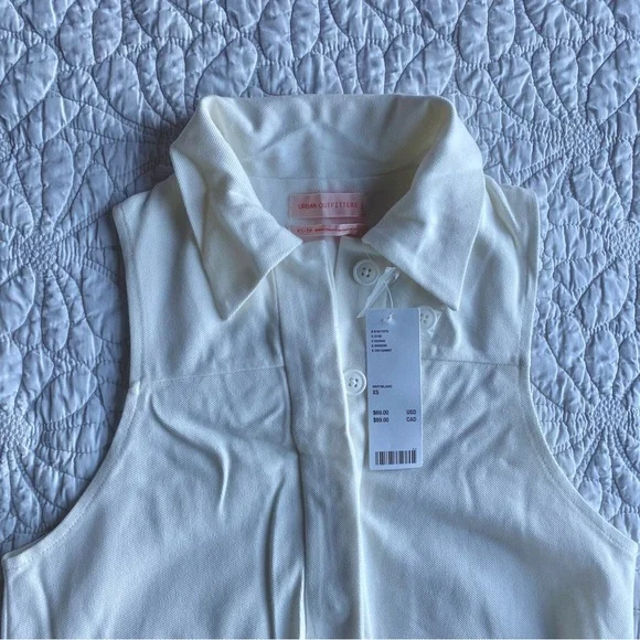 Urban Outfitters Harmon Sleeveless Polo Mini Dress - Picture 4 of 5